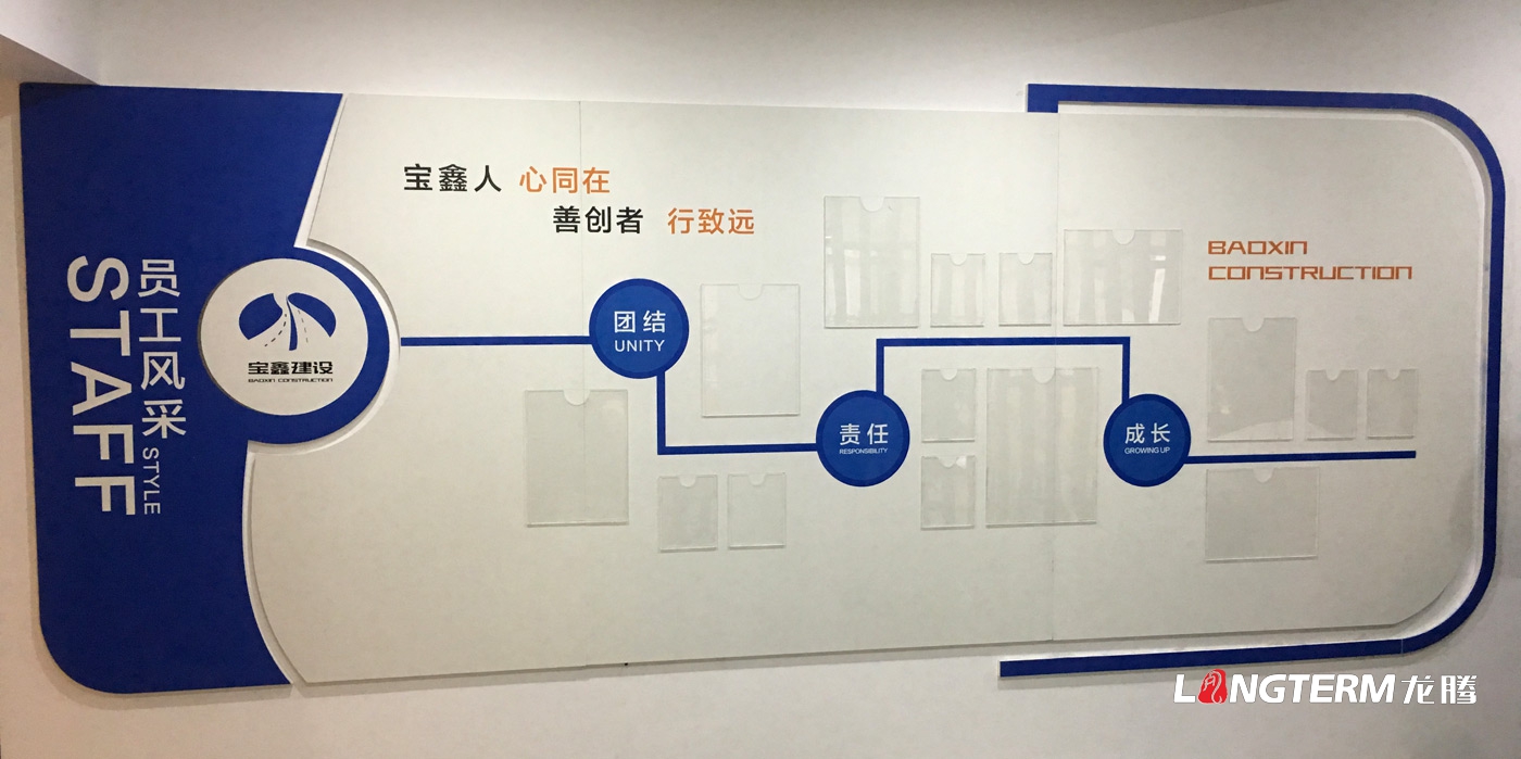 成都企業(yè)文化建設(shè)_集團公司文化墻、照片墻、樓梯過道、走廊文化、大廳形象墻設(shè)計制作及施工安裝